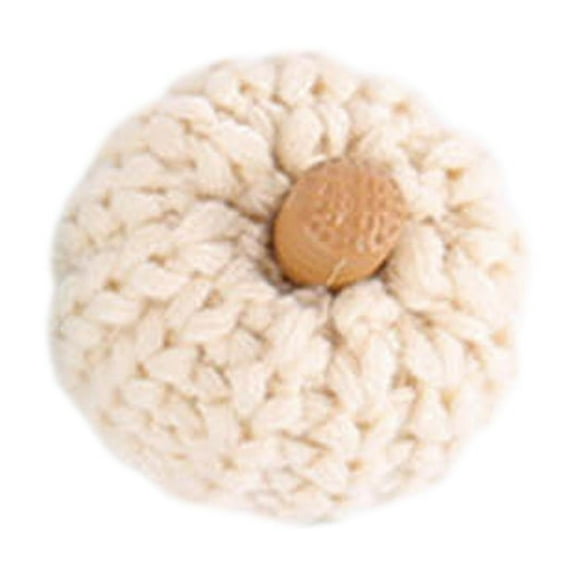 CIYISON Artificial Pumpkins Crocheted Harvest Fall Thanksgiving Table Decor Small Pumpkin