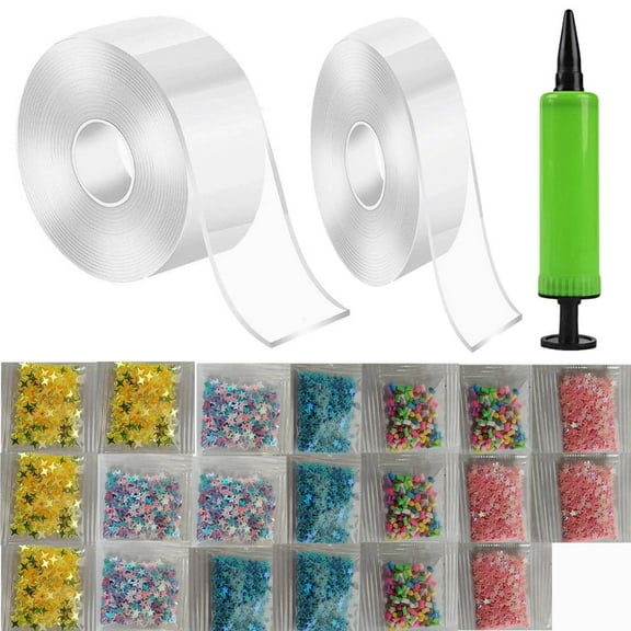 CIYISON Balloon Making Set Blowing Bubble Tape DIY Balloon Art Set Stress Relief Squeeze