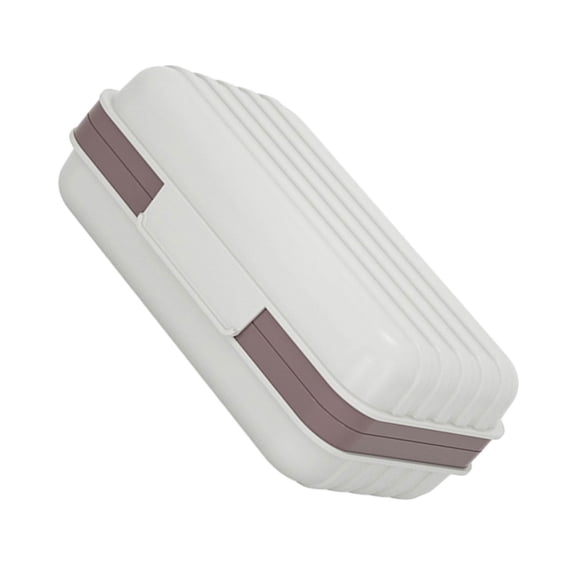 CIYISON Bathroom Soap Dish with Lid Shampoo Box with Cover Thickened Travel Soap Box