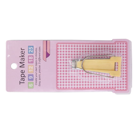 CIYISON Bias Tape Maker Tool Fabric Sewing Quilting Bias Binding Maker 6/9/12/18/25mm Quilting Tool for Sewing Enthusiasts