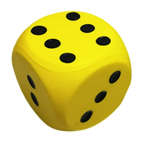 CIYISON Big Dices 15cm Foam Dices Large Dices for Game 6 Inch Foam Dices Large Dices Cubes Educational Dices with Number Dots