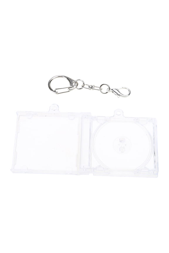 Blank Disc Case Keychain Disc Album Keychain Music Album Keychain Blank Disc