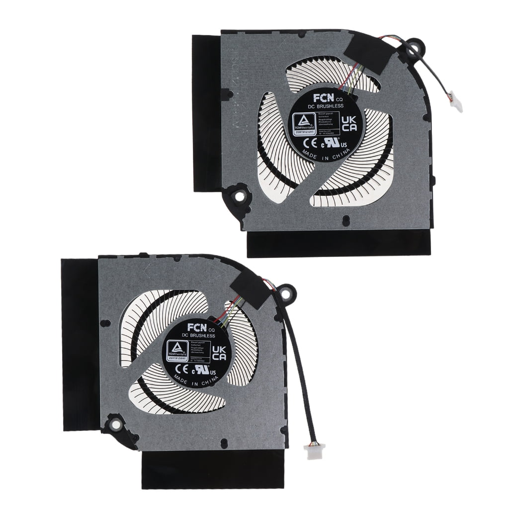 CIYISON CPU GPU Radiator for DC 12V 1A 4 pin 4-wires Laptop Cooler Fan For ACER nitro 5 N22C1 AN515-58 N20C11 PH317-55 AN515-46