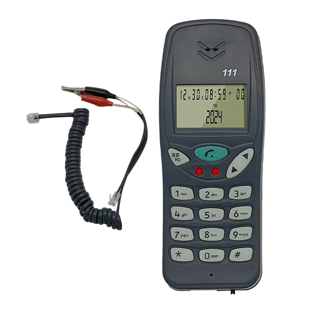 CIYISON Caller Display Testing Telephone Communication Line Checking Networking Tester