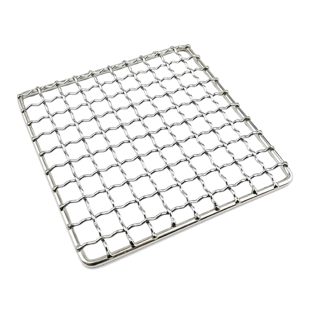 CIYISON Camping Grill Grate Mesh Pads Square Round Grilling Mesh Fire ...