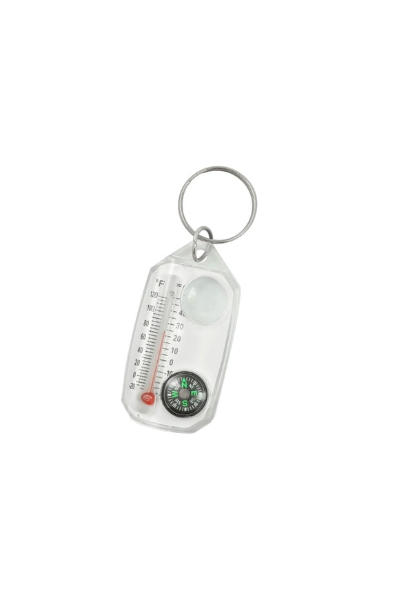CIYISON Camping Tool Small Keychains Thermometers Compasses Pocket Sized Compasses Pointer