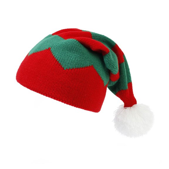 CIYISON Carnival Christmas Hat Crochet Xmas Holiday Hat Parent-child Color Matching Hats