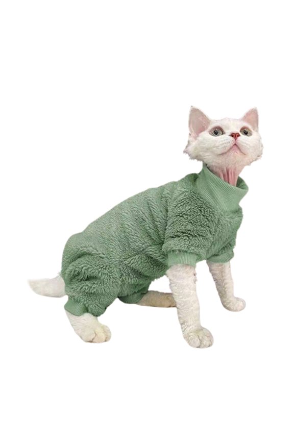 Cat Sweatshirt for Small, Medium, Large Cats Christmas Coat Kitten Apparel Pullover Kitten Pajamas Cat Coat