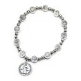 thumbnail image 1 of CIYISON Catholic Saint Benedict Bracelet Priest Exorcist Bracelet Adjustable Push-pull Bracelet Religious Beaded Bracelets, 1 of 6