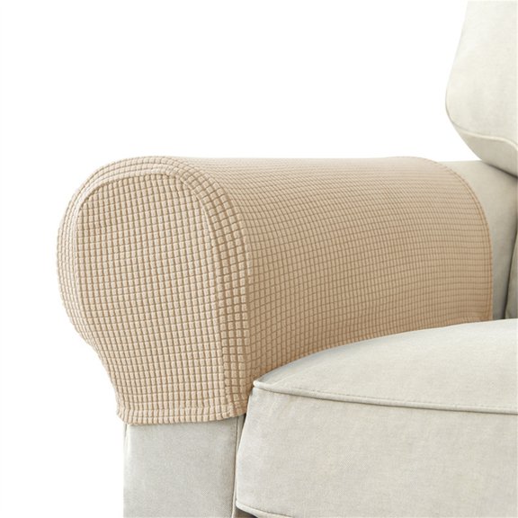 CIYISON Chair Arm Sleeve Cover Plushes Texture Sofa Armrest Covers Home Decoration
