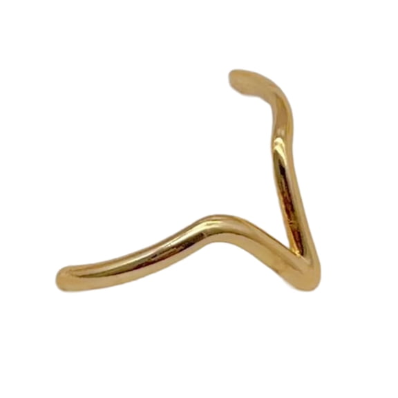 CIYISON Chic Nose Bridge Corrector Alternative Shape Nose Enhancer Delicate Nose Rings Nose Hoop Septum Rings Accessory