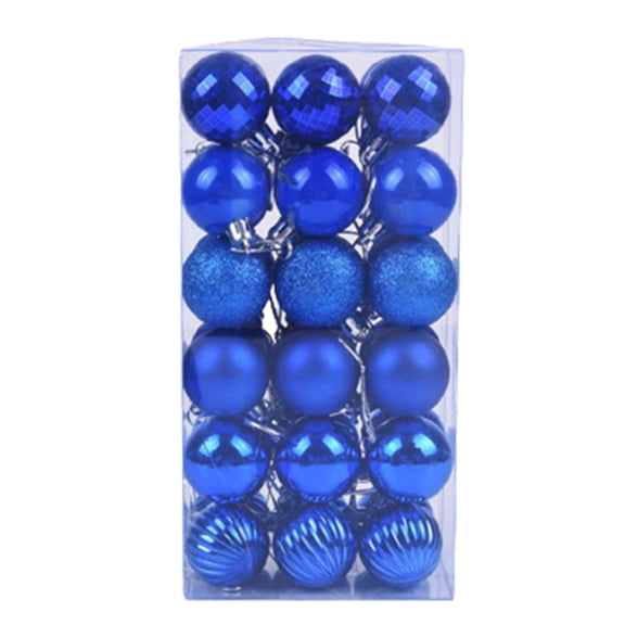CIYISON Christmas Baubles, Xmas Ball Reusable, Colorful Shatterproof Decorative Christmas Balls Ornaments for Xmas Party Decor