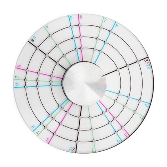 CIYISON Circular Divider Template Tool Ceramic Round Divider Clay Tool Pottery Tool