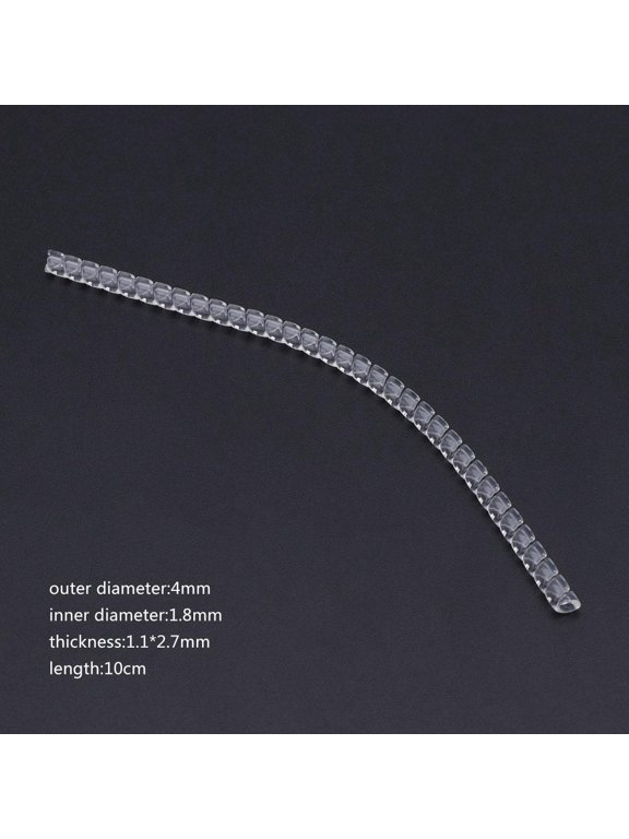 Clear Plastic Ring Size Adjuster Useful Comfortable Ring Guard Ring Resizer