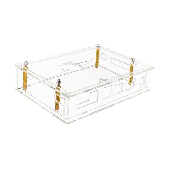 CIYISON Clear Protective Case Cover For Banana Pi BPI F3 Accessible Ports Cooling Vents