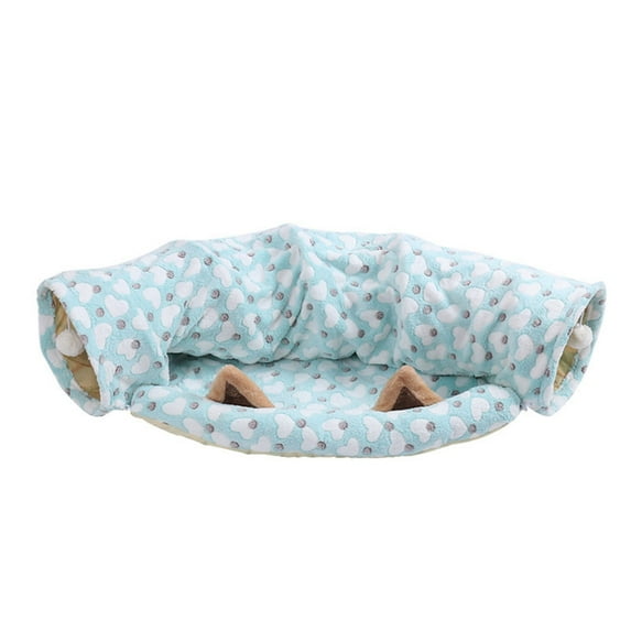 CIYISON Cat Toy Tunnel Tube Collapsible for Kitten Bunny Play Tent Interactive Toy
