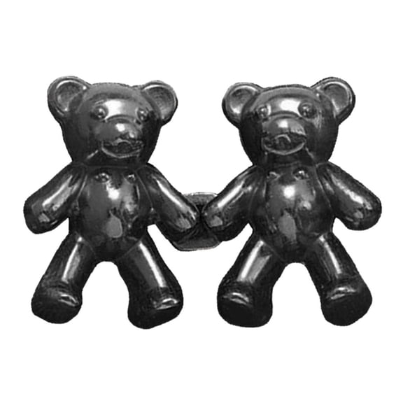 CIYISON Colorful Bear No Sew Waist Button Jeans Buttons Cute Bear Jeans Buttons Pins