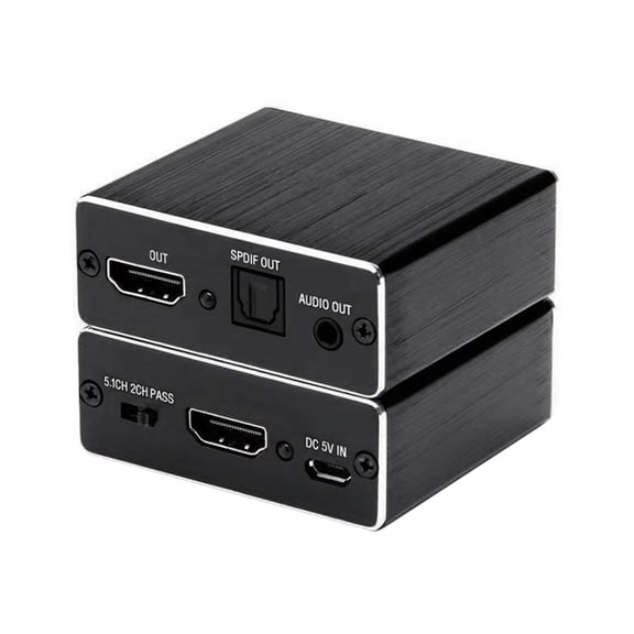 CIYISON Compactly 4K HDTV Audios Extractor For Home Entertainment Systems 3.5mm Outputs