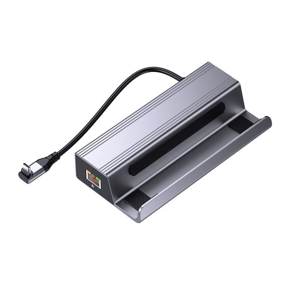 CIYISON Comprehensive USB C Docking Solution for SteamDeck and ROG with HDMI2.0 4K 60Hz Ethernet and USB Expansion