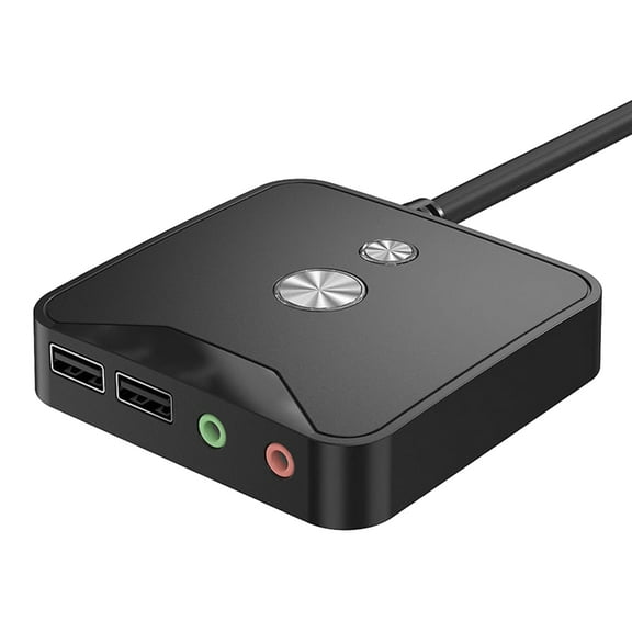 CIYISON Computer Desktop Power Switch Remote Control dual USB interfaces dual Audio Port