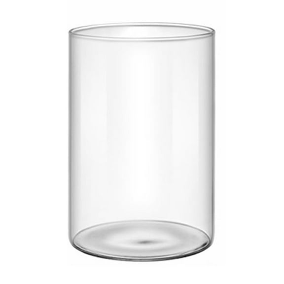 CIYISON Contemporary Glass Candle Stand Glass Cylinders Vase Glass Candle Holder Create Uniques Setting for Bedroom Office