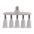 thumbnail image 1 of CIYISON Convenient 3/4/5 in 1 E27 to E27 Base Extender Light Lamp Bulb Socket Splitter Adjustable Multiple Head Lamp Holder, 1 of 12