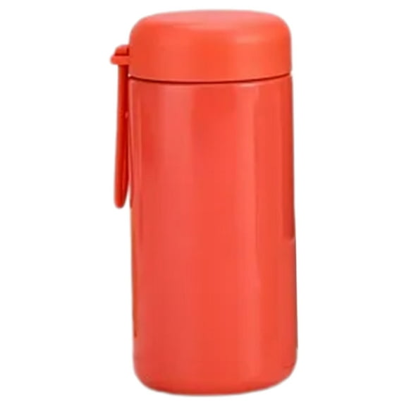 CIYISON Convenient Carry Handle Bottle Small Beverages Vacuum Flask Insulated Water Bottle Camping Essential for Women Girls
