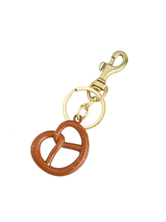 Cookie Charm Keychain Handmade Realistic Biscuit Keychain Versatile Decoration