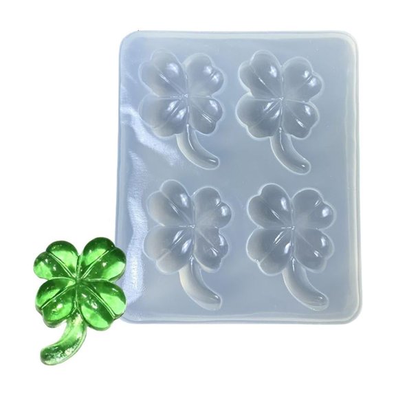CIYISON Creative Clovers Mold For Resin Jewelry Accessory Making Perfect Handmade Gift Present