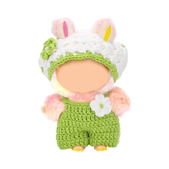 CIYISON Crochet Doll Clothes Supplies Handmade Doll Clothing Set for Beginner Crochet Doll Clothes Supplies Includes Step-by-Step Instruction for Beginner