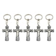 thumbnail image 1 of CIYISON Cross Keychains Key Rings Religious KeyChains For DIY, 1 of 20