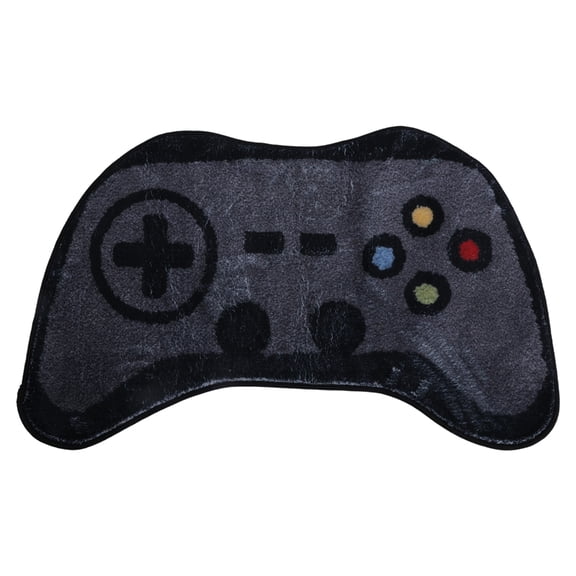 CIYISON Cute Gamepad Bath Mat Soft Plush Bathroom Rug NonSlip Absorbent Decors Funny Game Controller Video Game Merch Rug