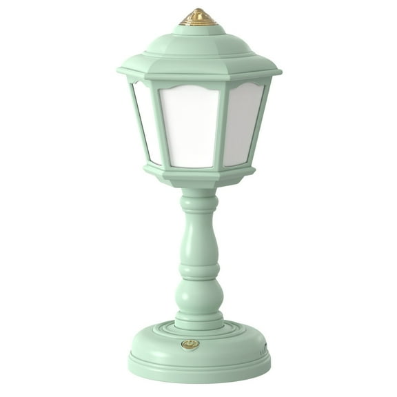 CIYISON Desk Decor Retro Lamp USB Charging Table Lamp Mini Street Lamps Design Night Lights Touch-Dimmable Bedside Desk Light