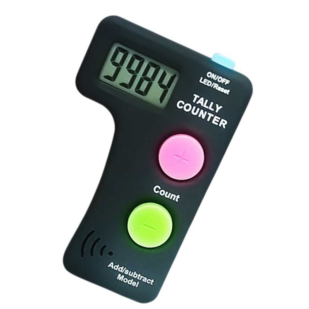 CIYISON Digital Counter 0-9999 Manual Counter LED Display Adjustable ...