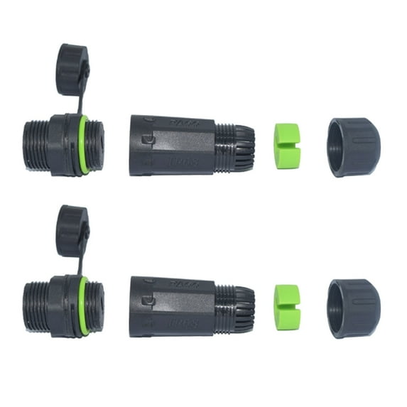 CIYISON Double-Head IP68 Waterproof Cable Type C Female Connectors Type C Connector IP68 Rate for Outdoor Use Dustproof Design