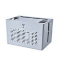 thumbnail image 1 of CIYISON Double-layer Wifi Router Storage Box Desktop Socket Wire Organizer Box, 1 of 16