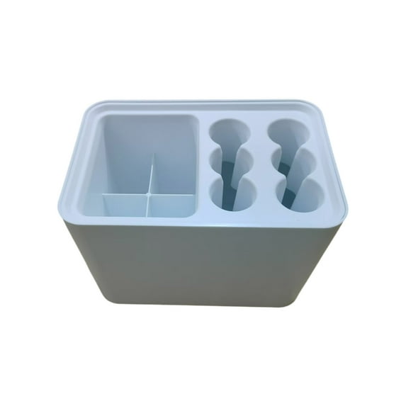 CIYISON Durability Umbrella Holder with 6Round Holes and 4 Square Slot Umbrella Stand for Home Use with Water Draining Designs
