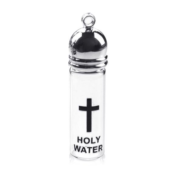 CIYISON Durable Holy Water Bottle Glass Holy Water Flasks With Stylish Lid For Believers