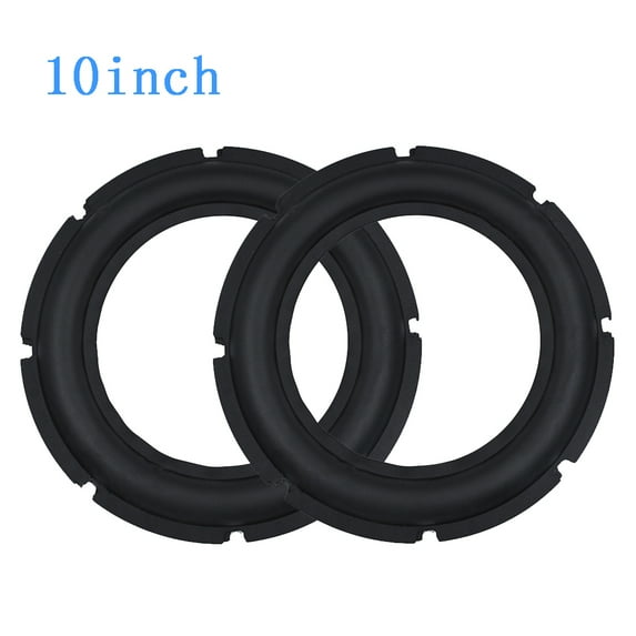 CIYISON Durable Rubber Speaker Foam Edge Surround Rings Subwoofer Surround Spare Parts
