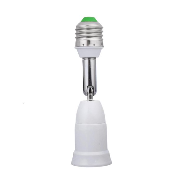 CIYISON E27 Light Sockets Extenders 180 Degree Bendable Extension Sockets Extenders Adapters