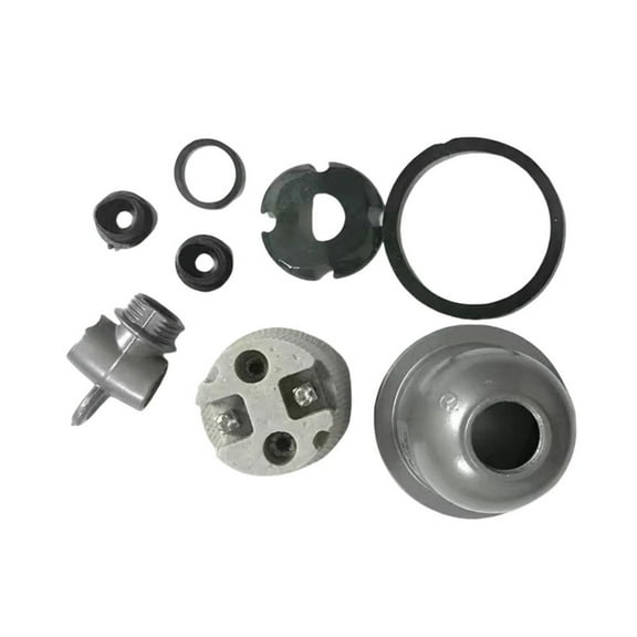 CIYISON E27 Screw Base Waterproof Lamp Holder Unique Three Way Connection From Heat Resistant Ceramic for Multiple Use