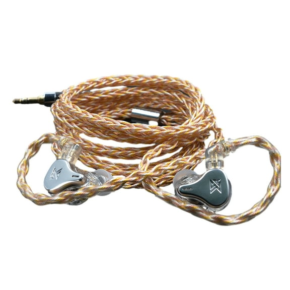 CIYISON Earphone Cable 784Cores 2Pin 0.75mm Silver Plated Cable for ZS10PRO ZSN EDX ZEX