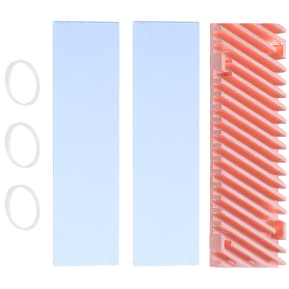 CIYISON Efficient Heat Dissipation Pad for M.2 2280 Solid Disk Heatsink Cooling Pad 1Set