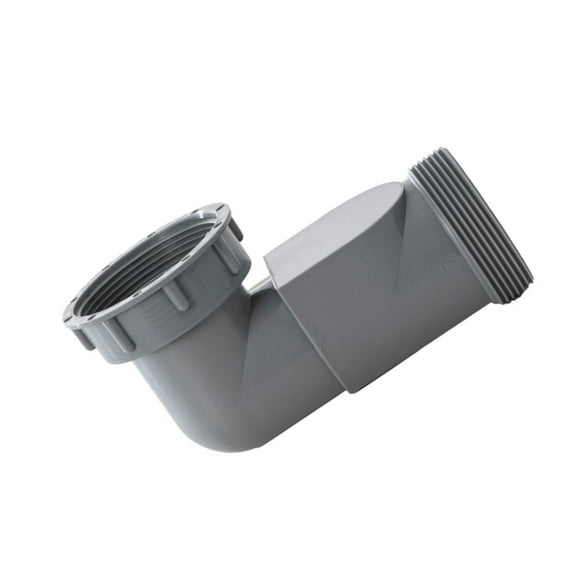 CIYISON Efficient Kitchen Sink Sewer Branch Practical Kitchen Sink Sewer Branch Simple Installation Elbow for Smooth Drainages