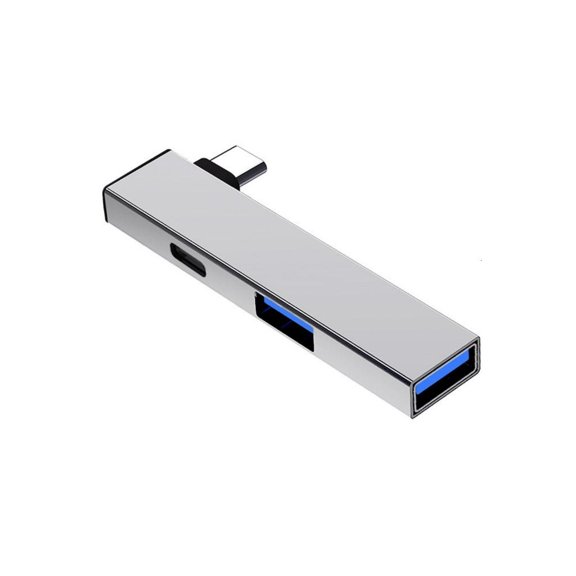 CIYISON Universal Compatibility Type C Hub USB Splitter With 2USB Port USB2.0 480Mbps