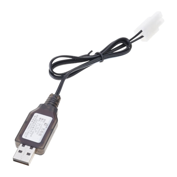 CIYISON Efficient USB Charger L6.2-2P USB Power Charging Cable For 7.2V RCCar Batteries