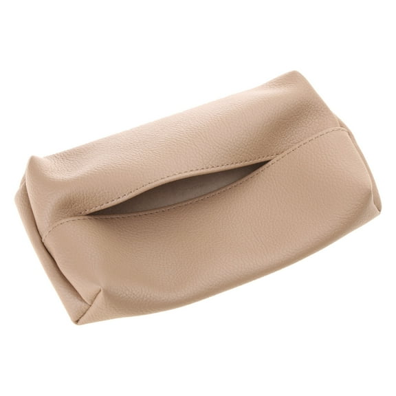 CIYISON Elegant Tissue Box Cover Rectangle Shape Tissue Box for Case PU Leather Napkin f