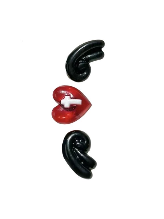 Elegant Wing and Star Cartilage Earrings Ear Bone Nails Piercing Jewelry Fashionable Ear Accessories for Everyday Wear