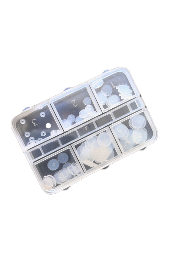 Ergonomic Silicone Eye Disc Stable Silicone Fixed O-Ring Piercing Healing Discs