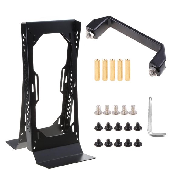 CIYISON External Water Cooling Dock Bracket for ITX Computer for Case Laptop 240 360mm Cooler Radiator Multifunction Stent EXWCD-240/360